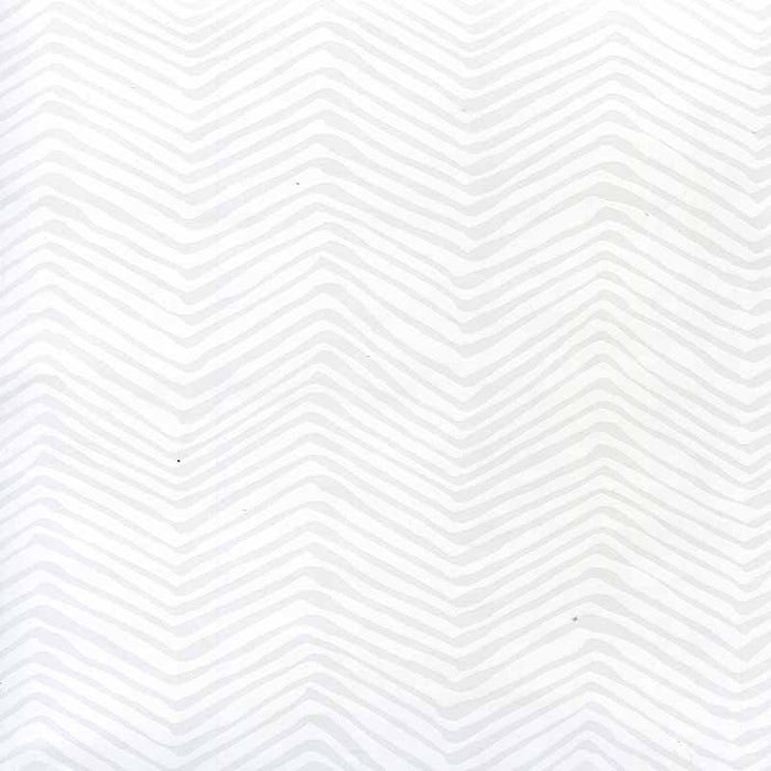 Alan Campbell Petite Zig Zag White Wallpaper Sample AP303-01PV