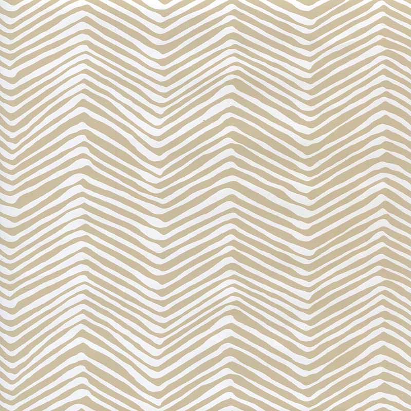 Alan Campbell Petite Zig Zag Taupe Wallpaper AP303-02PV