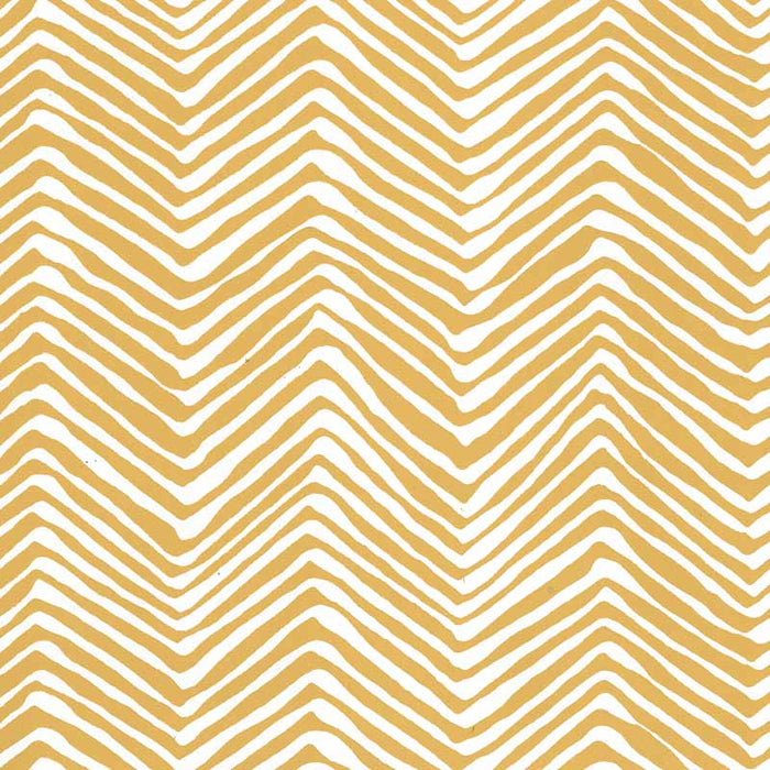 Alan Campbell Petite Zig Zag Inca Gold Wallpaper AP303-05PV