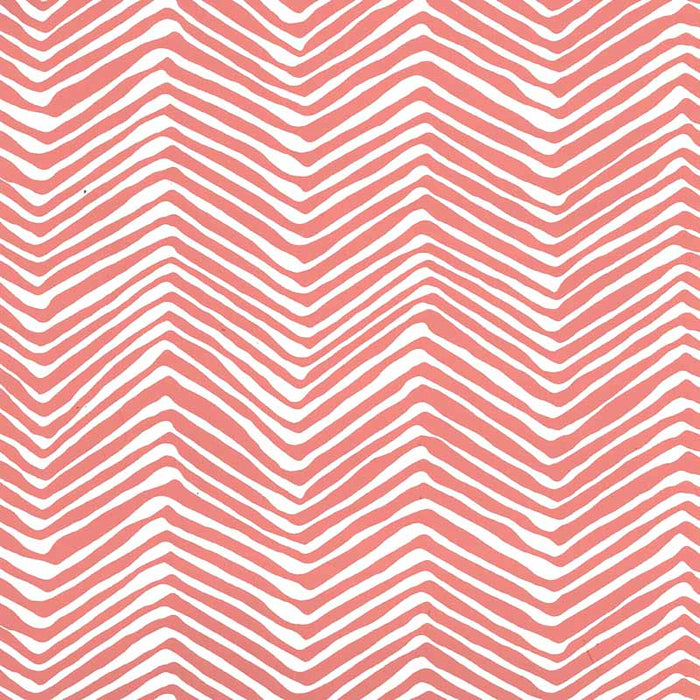 Alan Campbell Petite Zig Zag New Shrimp Wallpaper AP303-06