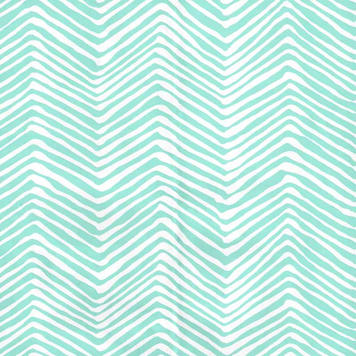 Alan Campbell Petite Zig Zag Turquoise Wallpaper AP303-08PV