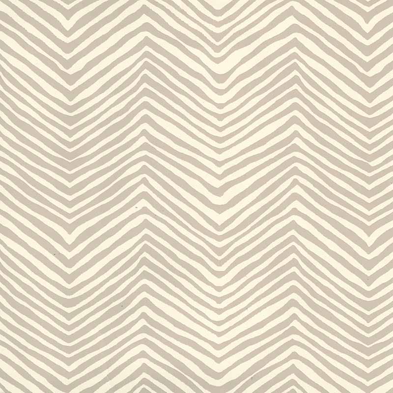 Alan Campbell Petite Zig Zag Taupe Wallpaper AP303-11