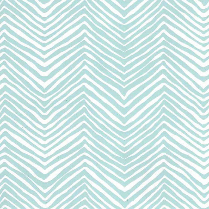 Alan Campbell Petite Zig Zag Light Blue Wallpaper Sample AP303-23PV