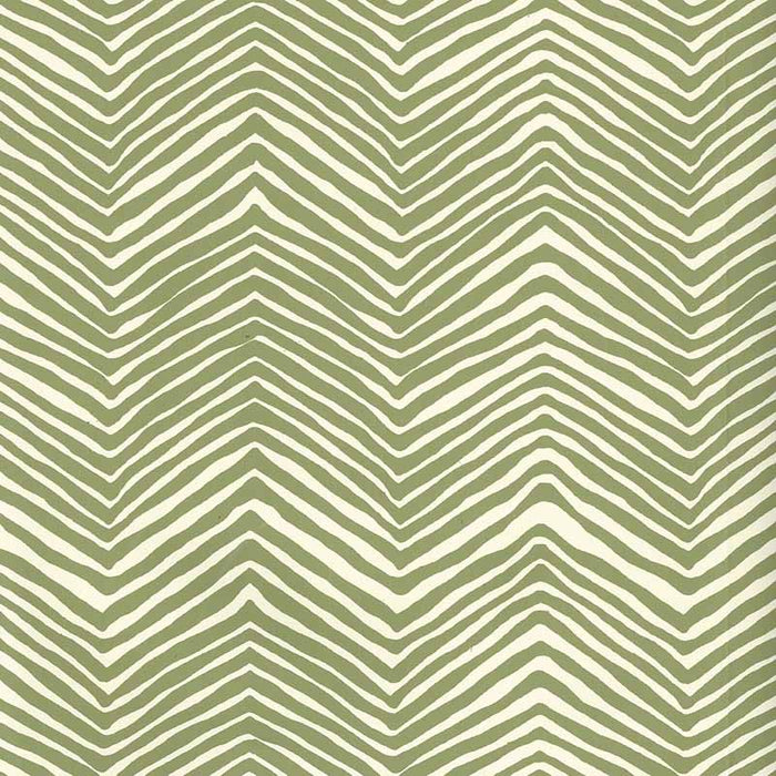 Alan Campbell Petite Zig Zag Jungle Green Wallpaper AP303-32