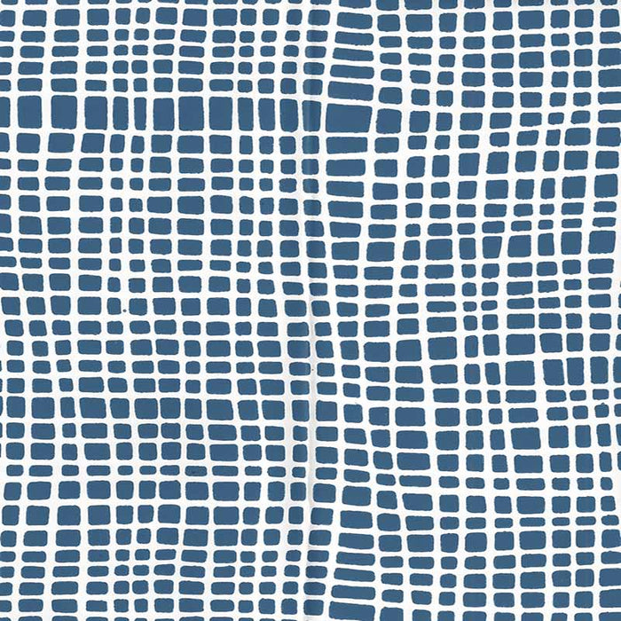 Alan Campbell Criss Cross Navy Wallpaper Sample AP403-12PV