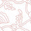 Alan Campbell Potalla Outline New Shrimp Wallpaper Sample AP804L-04