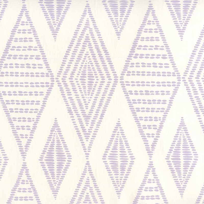 Alan Campbell Safari Embroidery Soft Lavender Wallpaper Sample AP850-04