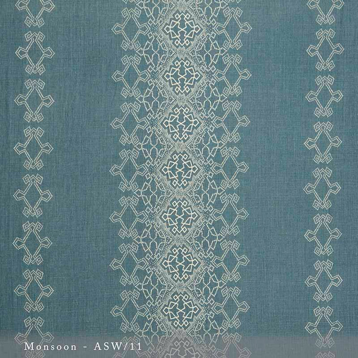 Lisa Fine Aswan Monsoon Fabric Sample ASW-11