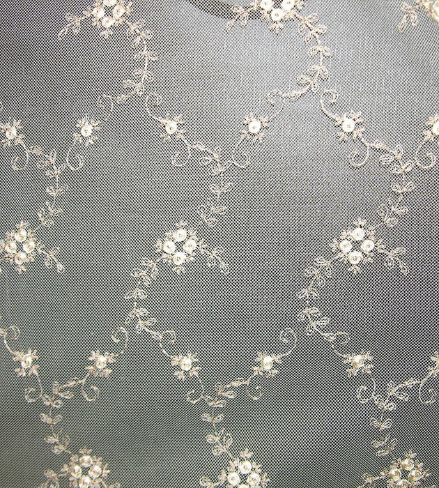 Old World Weavers Florinette Sheer Froth Fabric AU 41648075