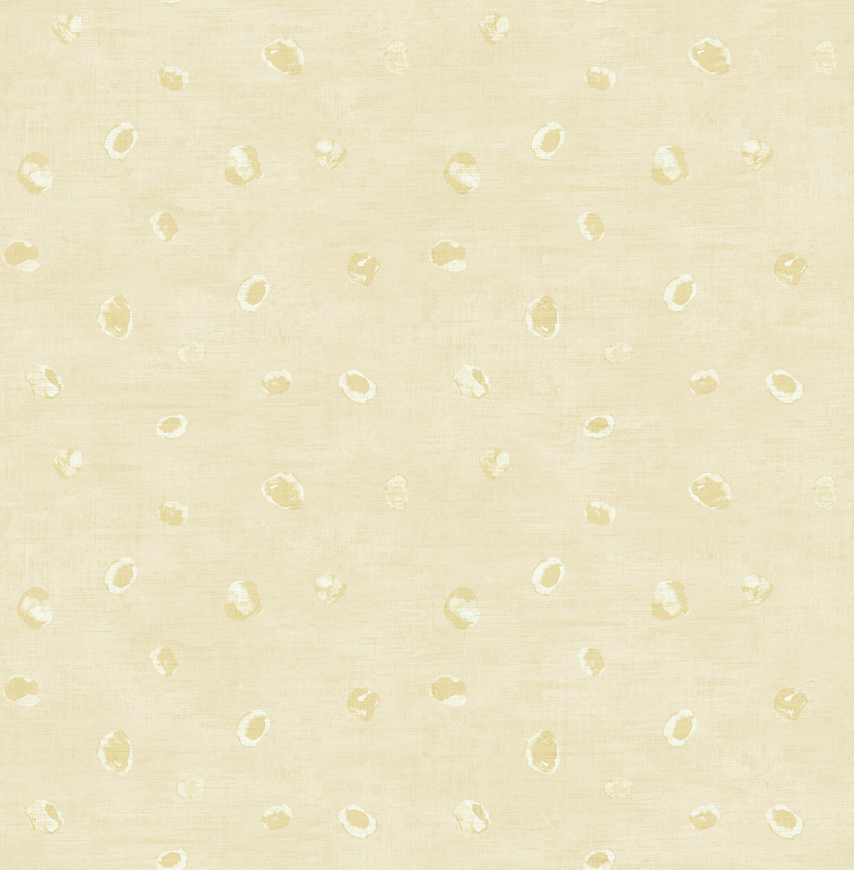 Seabrook Designs Hubble Dots Metallic Chanmpagne Wallpaper AV50615