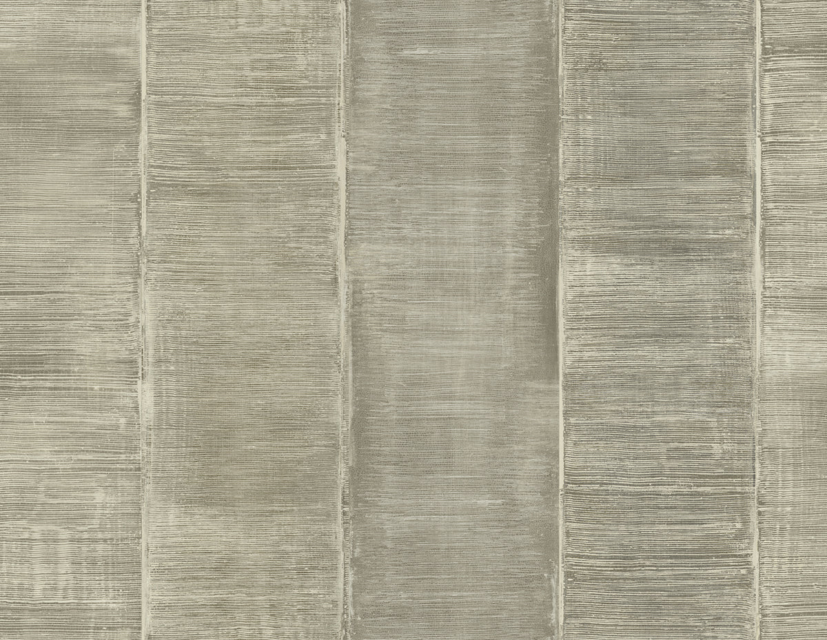 Seabrook Designs Kepler Stripe Silver Wallpaper AV50808