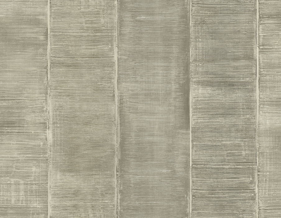 Seabrook Designs Kepler Stripe Silver Wallpaper AV50808