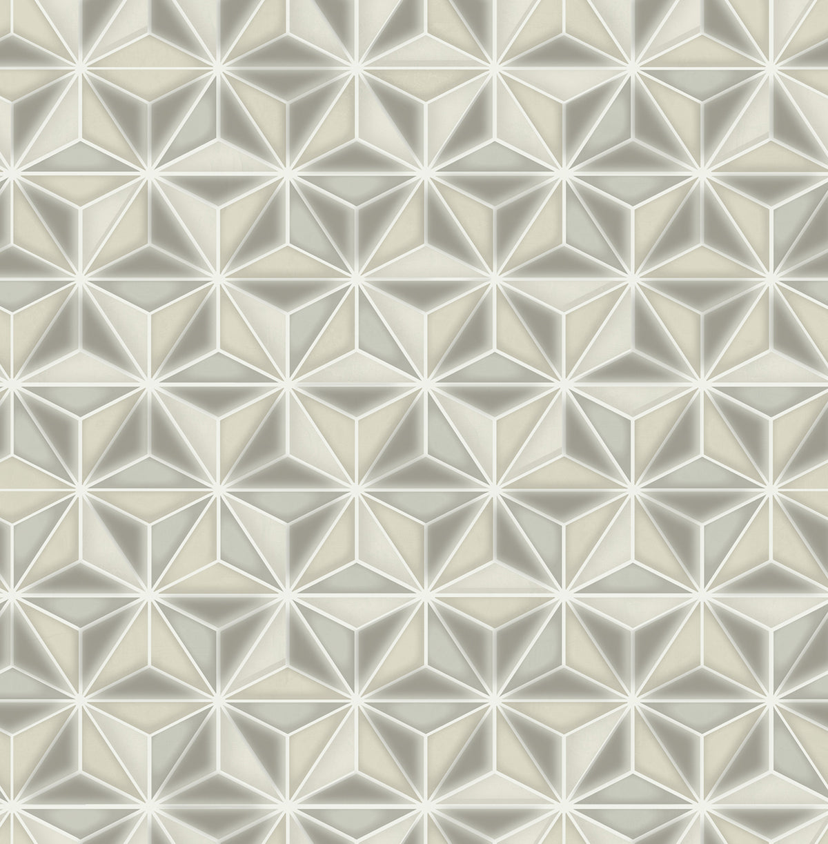 Seabrook Designs Einstein Geometric Metallic Gold And Metallic Silver Wallpaper AV51408