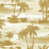 Seabrook Designs Moseley Palm Trees Off-white And Gold Wallpaper Sample AV51605