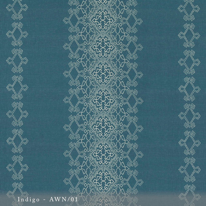 Lisa Fine Aswan - Performance Indigo Fabric Sample AWN-01