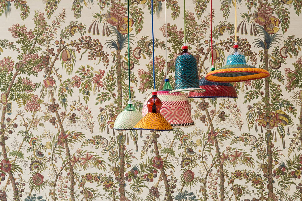 Braquenie Le Paradis Aux Mille Fleurs Multicolore Wallpaper BP344001