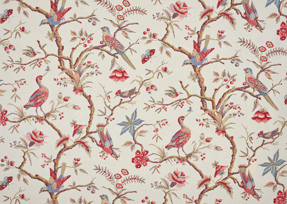 Braquenie La Valliere Groseille Fabric B7634001