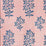 Peter Dunham Asha Indigo/Pink Fabric Sample 131SHA04