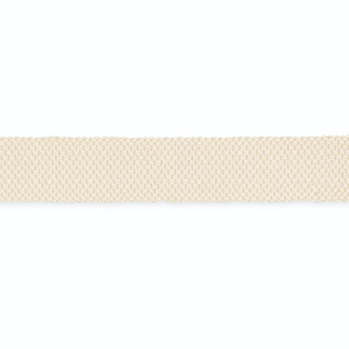 Schumacher Berber Cotton Braid 1" Natural Trim Sample B127B