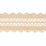 Schumacher Nikita Braid Peche/Oyster Trim Sample B181-3