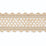 Schumacher Nikita Braid Moonstone/Metallic Trim Sample B181-6