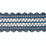 Schumacher Nikita Braid Marine/Taffy Multi Trim Sample B181-8