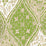 China Seas Balinese Batik New Green Cream Wallpaper 6630-03WP