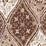 China Seas Balinese Batik Brown Cream Wallpaper 6630-09WP