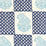 China Seas Bangalore New Blue Navy Wallpaper Sample 5090-02WP