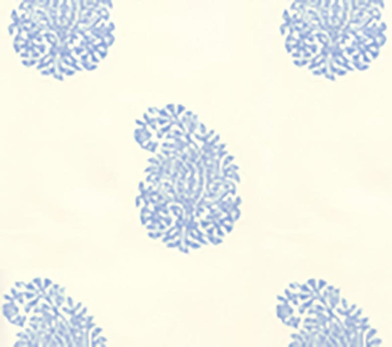 China Seas Bangalore Paisley French Blue Wallpaper 6040-01WP