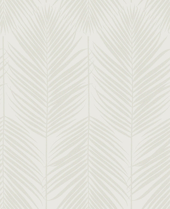 Seabrook Designs Persei Palm Chardonnay Wallpaper Sample BD50000