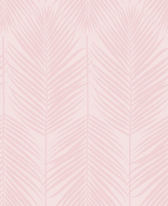 Seabrook Designs Persei Palm Blush Wallpaper BD50001