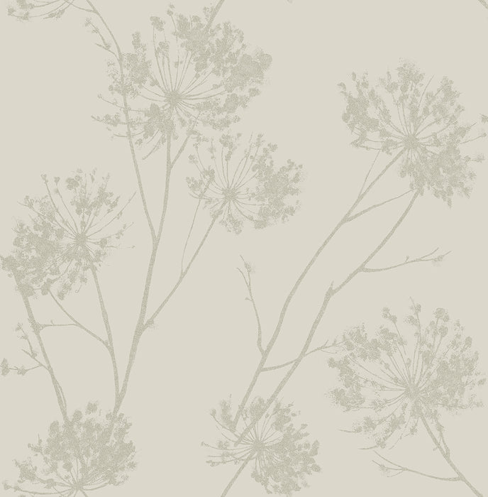 Seabrook Designs Wild Grass Champagne Wallpaper BD50203