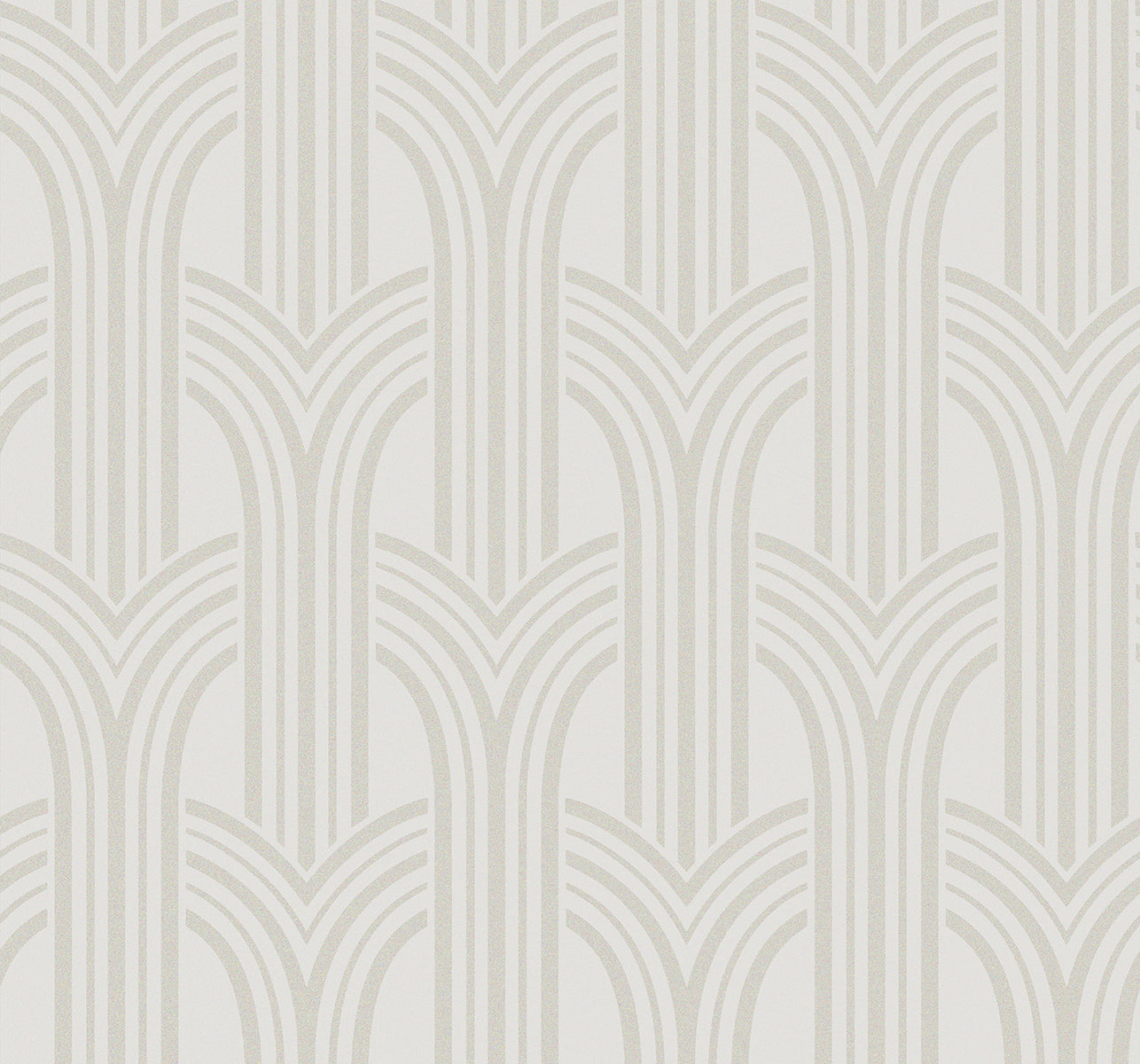 Seabrook Designs Déco Arches Pearlescent Wallpaper Sample BD50400