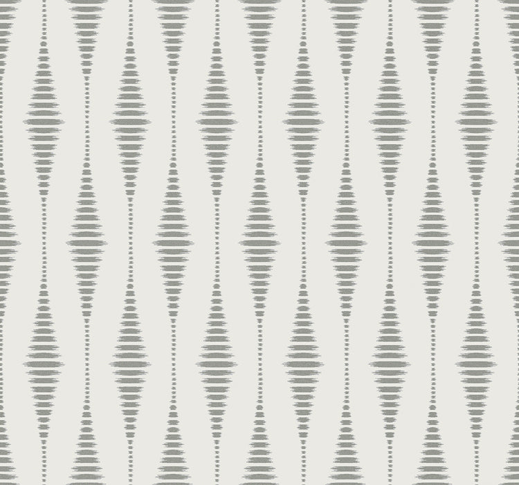 Seabrook Designs Diamond Stripe Pearlescent Wallpaper Sample BD50600