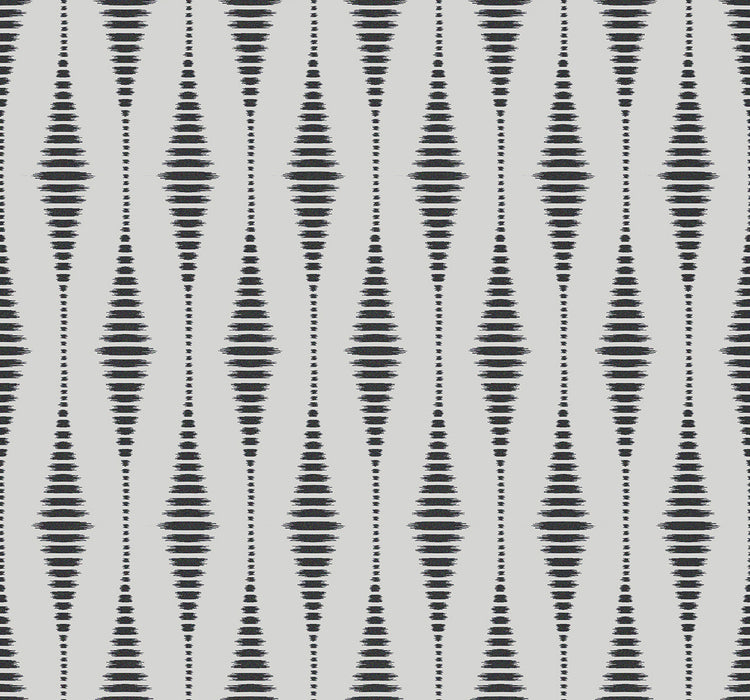 Seabrook Designs Diamond Stripe Nickel & Galaxy Wallpaper BD50605