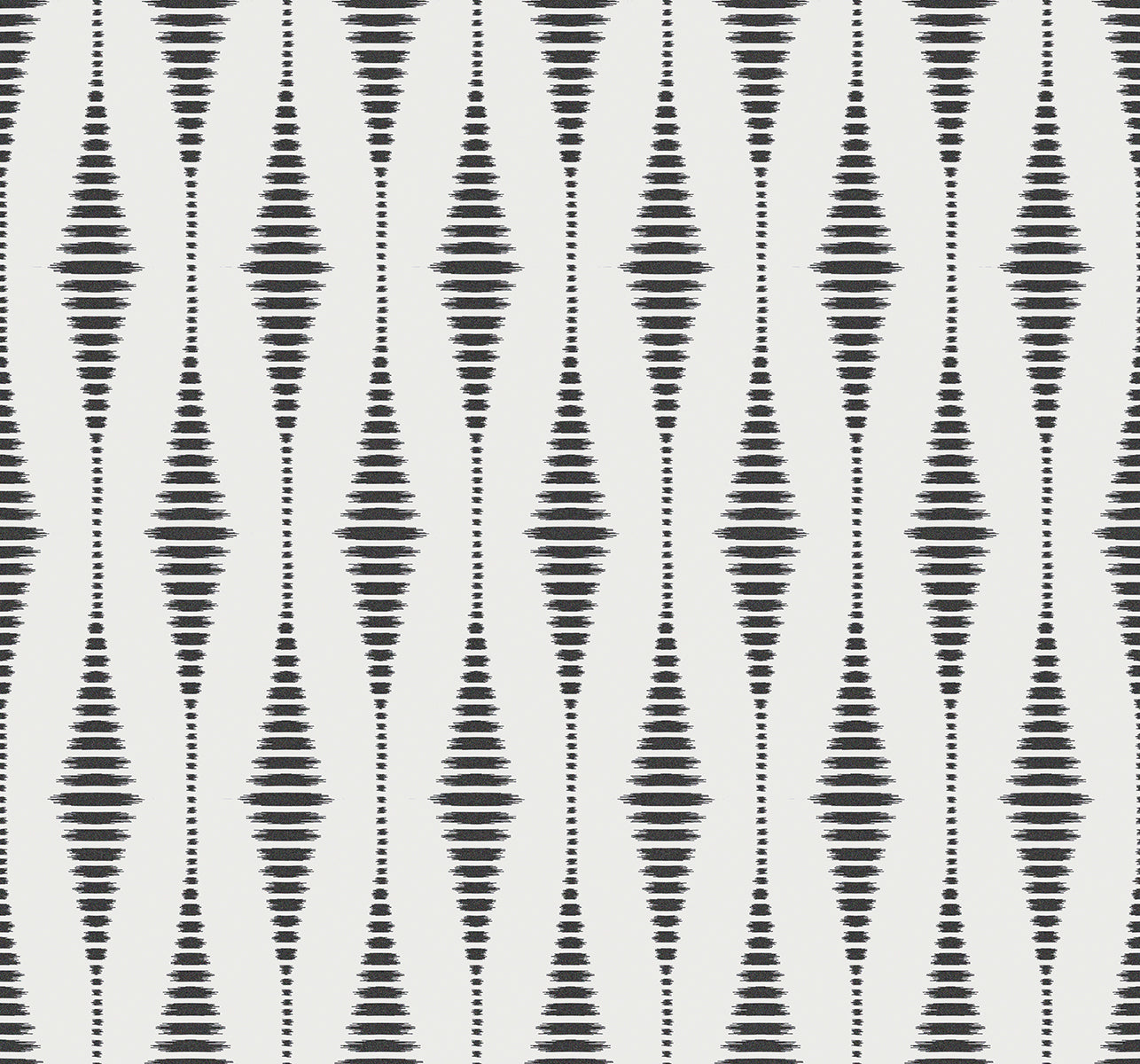 Seabrook Designs Diamond Stripe Black Satin & Pearl Wallpaper BD50610