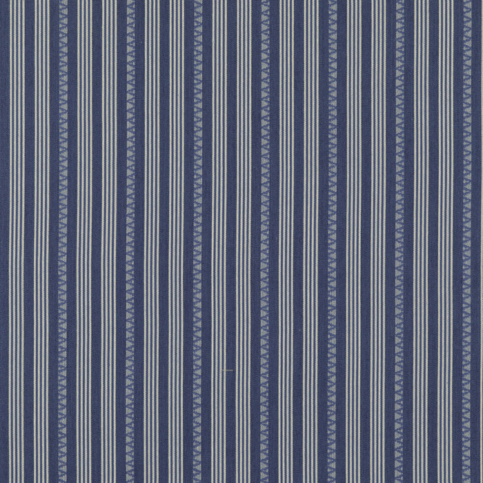 GP & J Baker Kilim Stripe Blue Fabric Sample BF10911.1.0