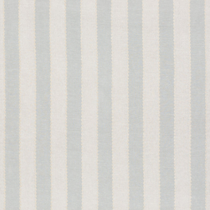 GP & J Baker Ashmore Stripe Aqua Fabric Sample BF10944.725.0