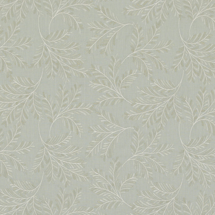 GP & J Baker Chelsea Fern Aqua Fabric Sample BF10945.725.0