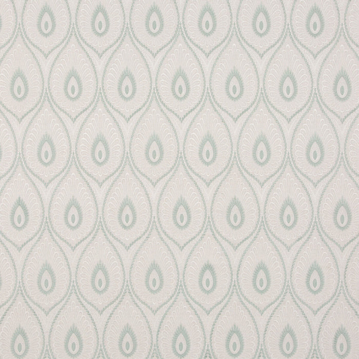 GP & J Baker Ashmore Aqua Fabric Sample BF10955.4.0