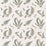 GP & J Baker Ferns Embroidery Verdigris Fabric Sample BF10991.1.0