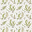 GP & J Baker Ferns Embroidery Green Fabric Sample BF10991.2.0