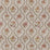 GP & J Baker Burford Embroidery Red/Bronze Fabric Sample BF11025.3.0