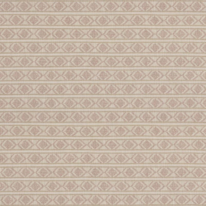 GP & J Baker Burford Stripe Coral Fabric Sample BF11034.5.0