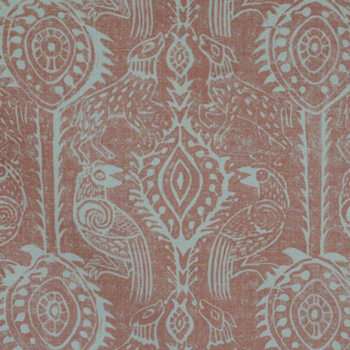 Lee Jofa Beasties Coral Fabric Sample BFC-3512.127.0