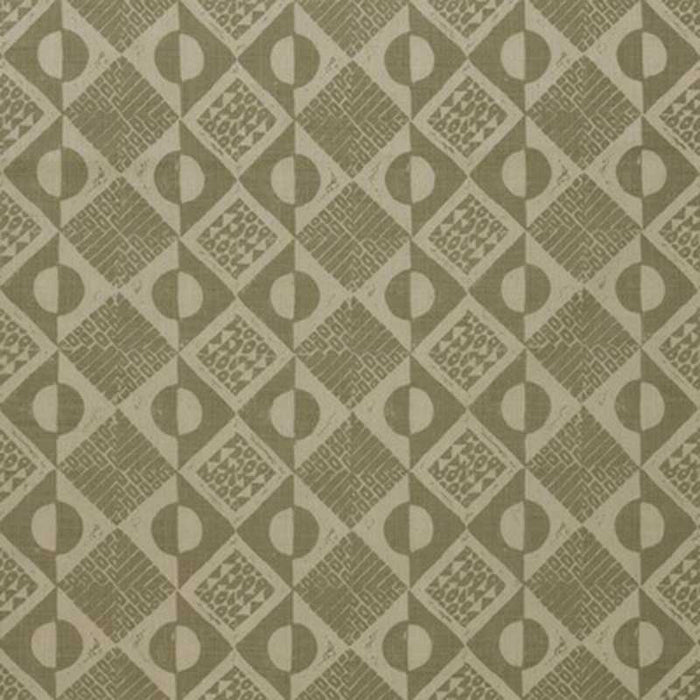 Lee Jofa Circles And Squares Dove Fabric Sample BFC-3666.113.0