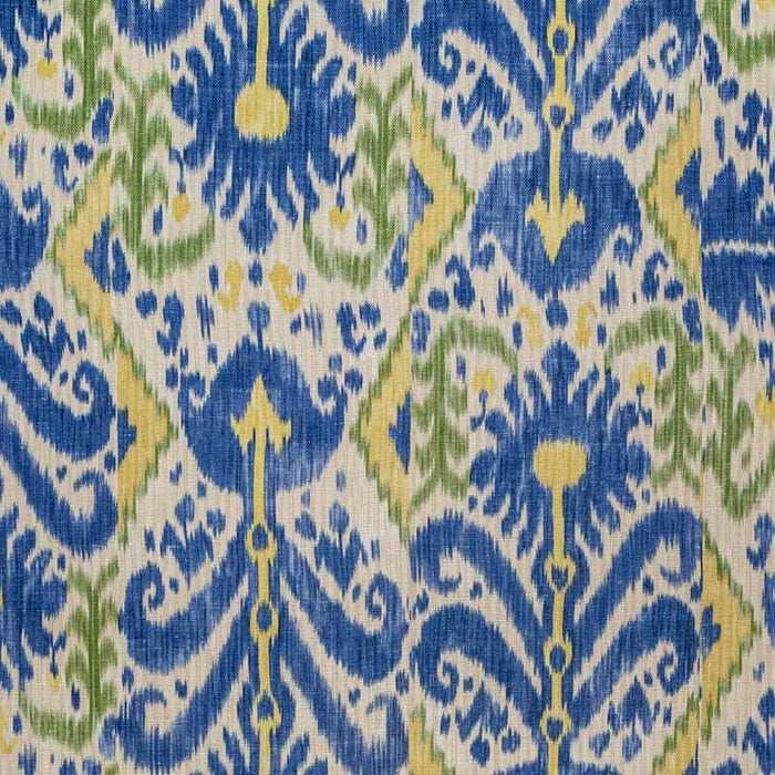 Lee Jofa Kamara Blue/Yellow Fabric Sample BFC-3688.514.0