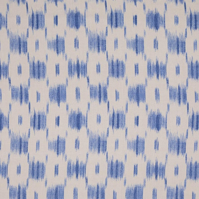 Lee Jofa Ikat Check Blue Fabric BFC-3702.505.0