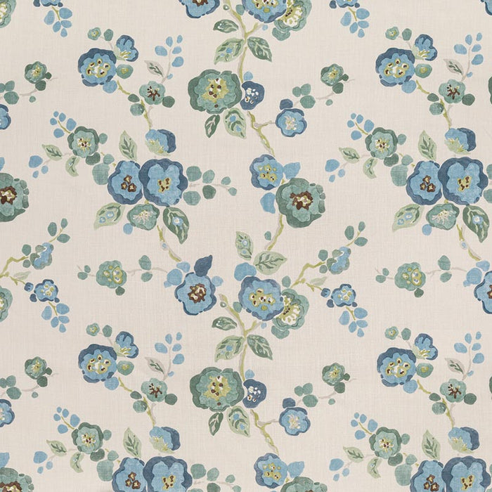 Lee Jofa Hana Blue Green Fabric BFC-3705.523.0